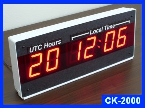 dual time zone clock CK-2000