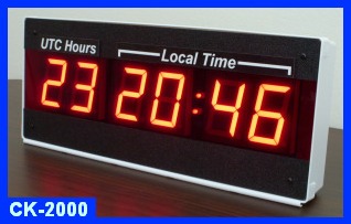 wall time zone clock