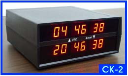 Digital Time Zone Clock