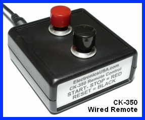 CK-350 count up timer remote control